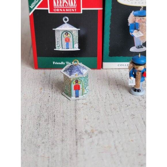 Hallmark Nutcracker solider miniature ornament Xmas army‎ set - Picture 2 of 8